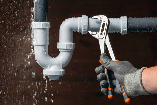 Professional Gas Line Repair technician working in Crystal Lake, FL